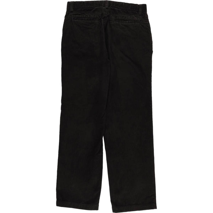 Calvin Klein corduroy pants for men, size W33 cotton black type Vintage Second Hand