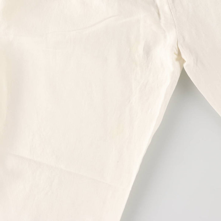 Ralph Lauren POLO by Ralph Lauren linen pants, slacks, men's size W35 linen white type Vintage Second Hand