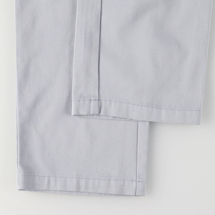 Dickies Work Pants Men's W33 polyester Blue type light blue Vintage Second Hand