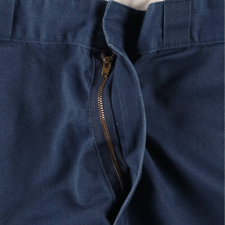 Dickies Work Shorts, Half Pants, Men's, W36 equivalent polyester blue type Vintage Second Hand