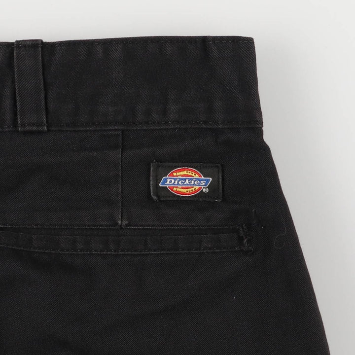 Dickies Work Shorts Short Pants Men's W35 polyester black type Vintage Second Hand