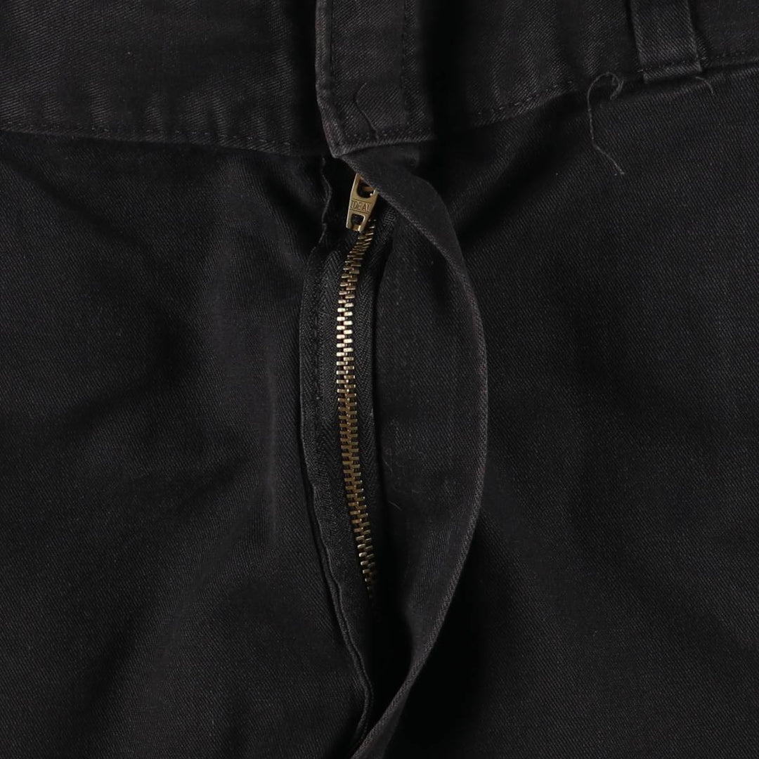 Dickies Work Shorts Short Pants Men's W35 polyester black type Vintage Second Hand