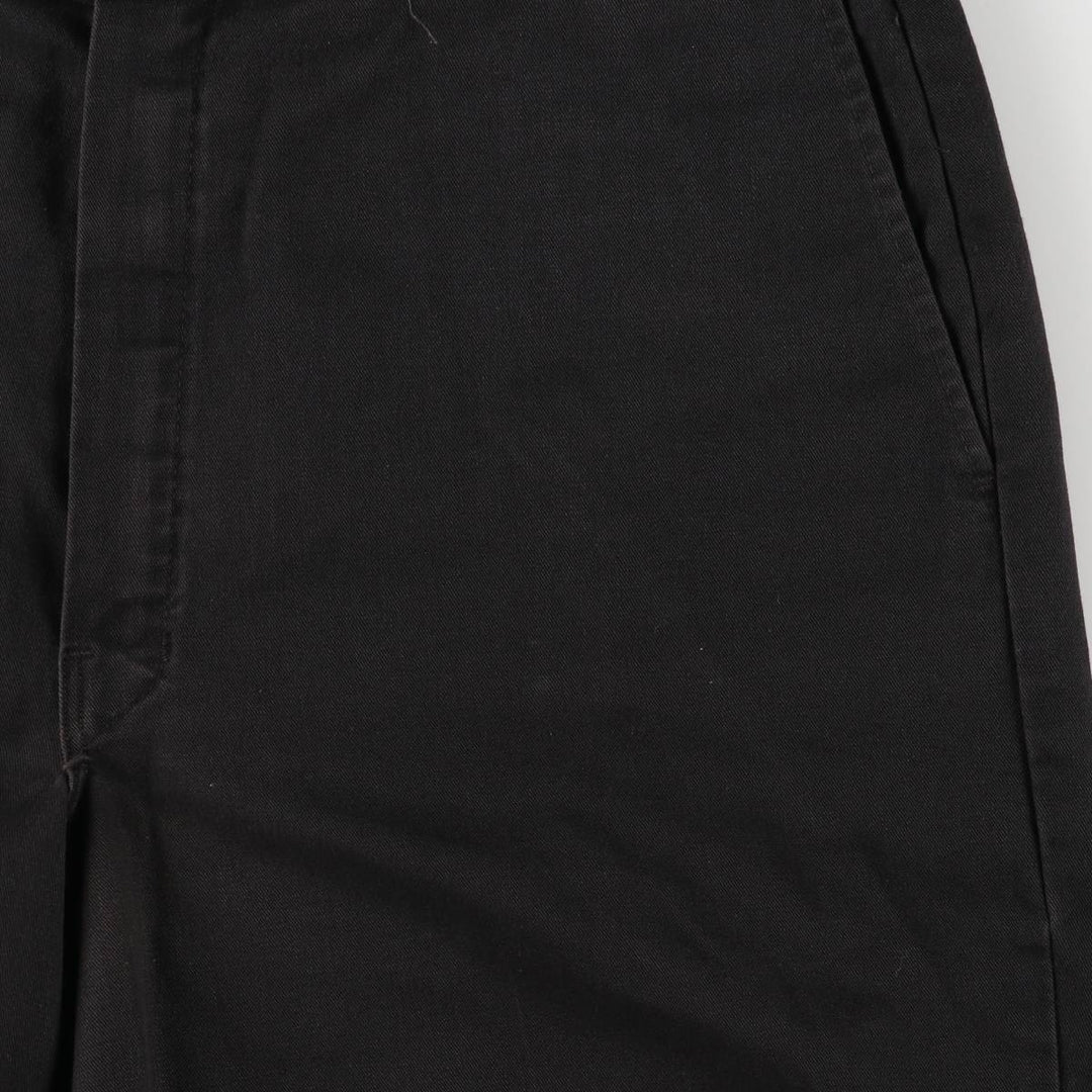 Dickies Work Shorts Short Pants Men's W35 polyester black type Vintage Second Hand