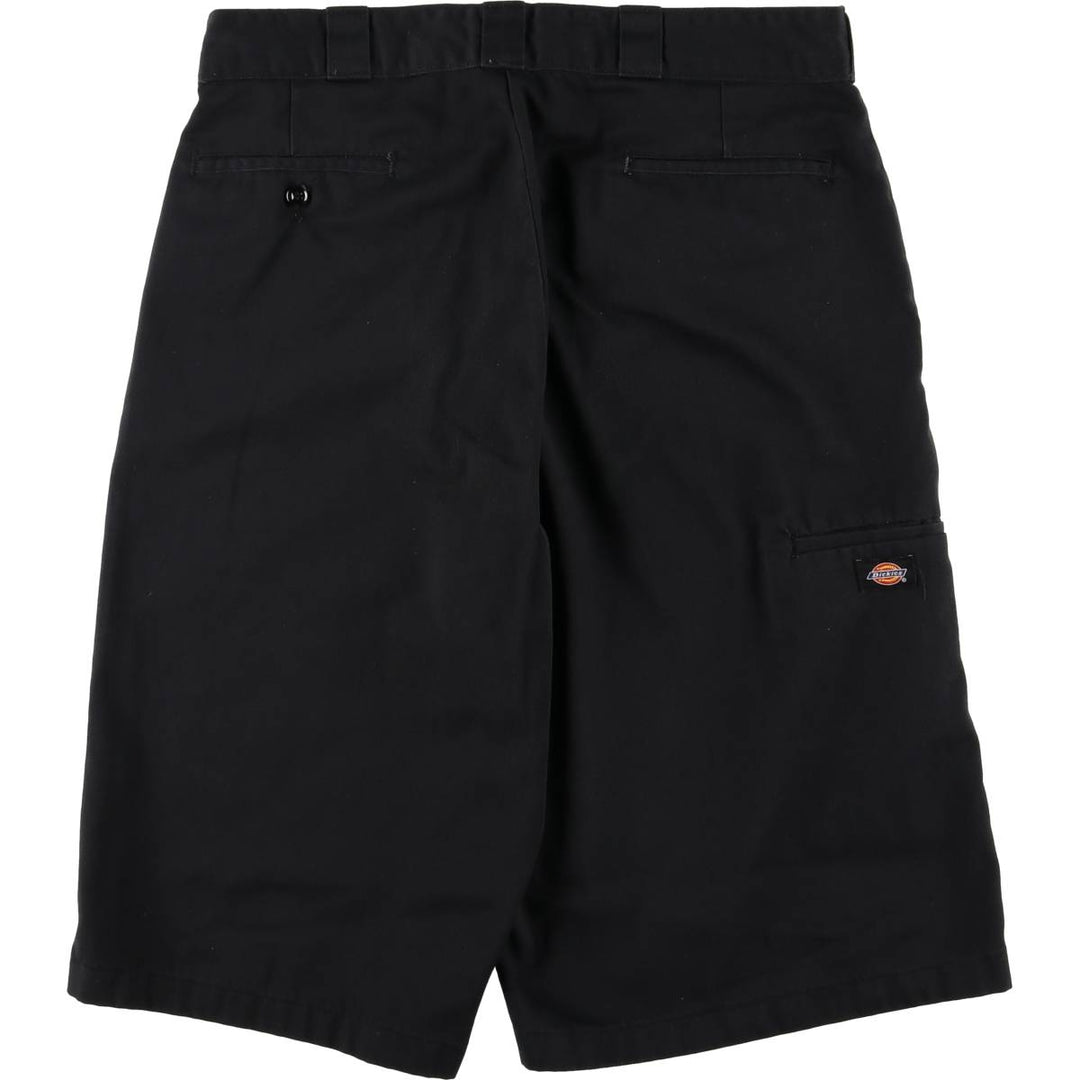 Dickies Loose Fit Work Shorts, Half Pants, Men's, W34 equivalent unclear black type Vintage Second Hand