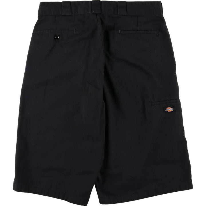 Dickies Loose Fit Work Shorts, Half Pants, Men's, W34 equivalent unclear black type Vintage Second Hand