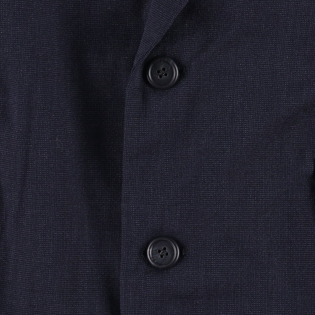 Christian Dior MONSIEUR wool tailored jacket, made in the USA, men's size XL wool navy blue type Vintage Second Hand