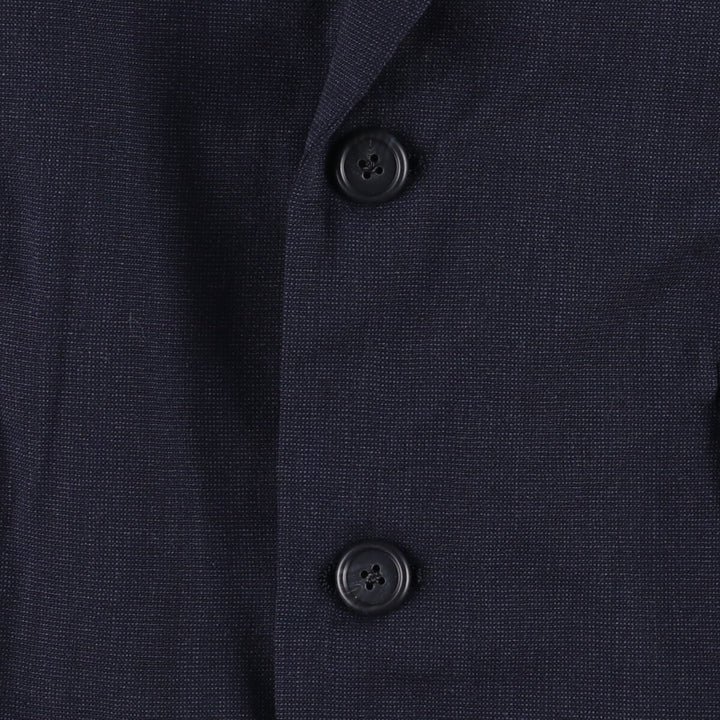 Christian Dior MONSIEUR wool tailored jacket, made in the USA, men's size XL wool navy blue type Vintage Second Hand