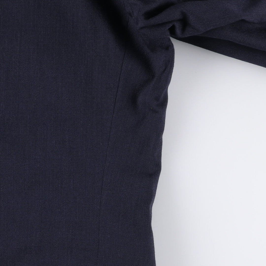 Christian Dior MONSIEUR wool tailored jacket, made in the USA, men's size XL wool navy blue type Vintage Second Hand