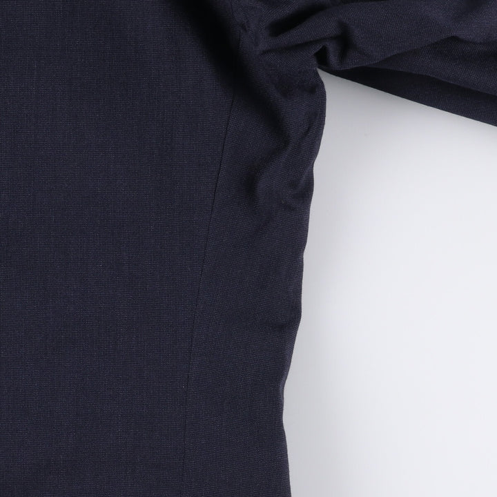 Christian Dior MONSIEUR wool tailored jacket, made in the USA, men's size XL wool navy blue type Vintage Second Hand