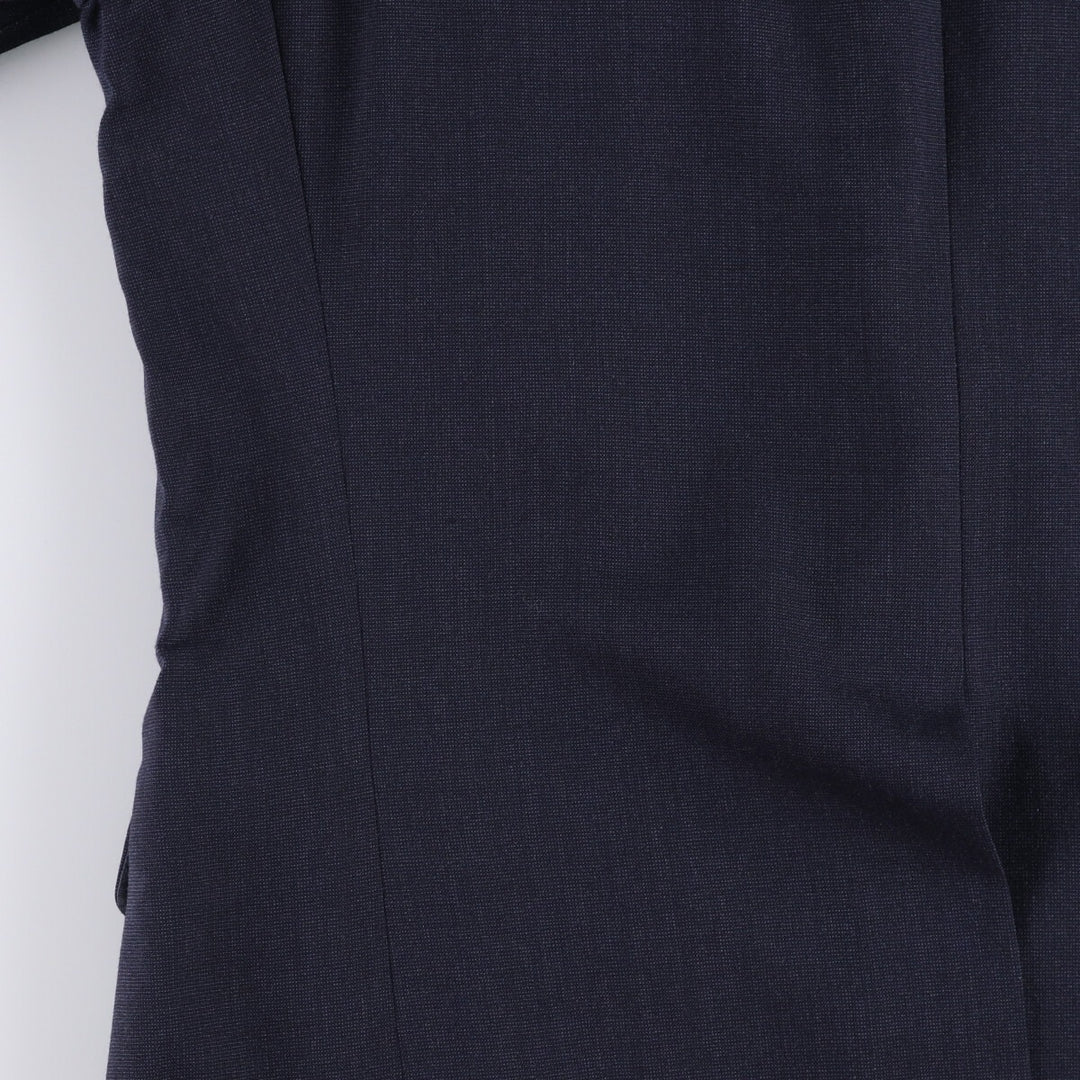 Christian Dior MONSIEUR wool tailored jacket, made in the USA, men's size XL wool navy blue type Vintage Second Hand