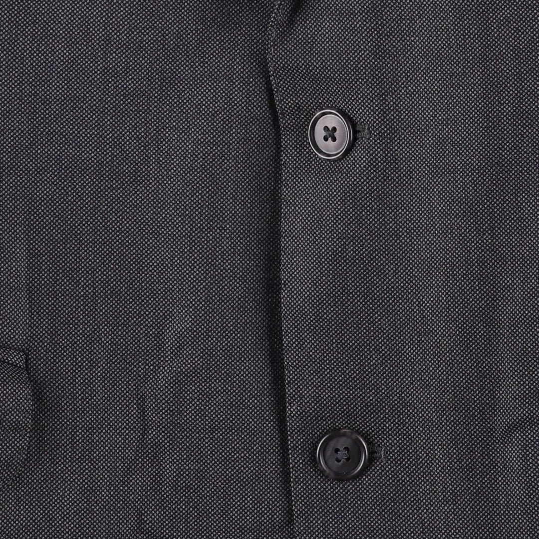 Burberry's London wool tailored jacket, size M wool Charcoal Vintage Second Hand