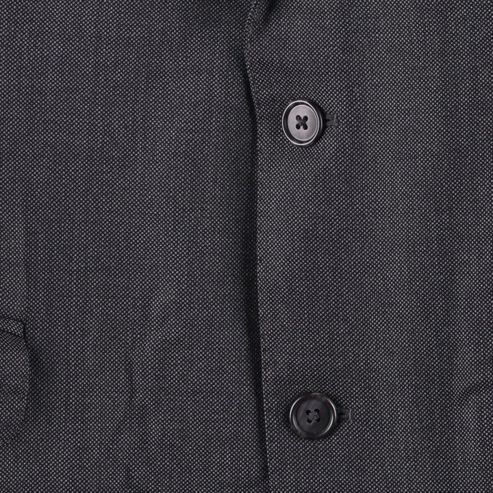 Burberry's London wool tailored jacket, size M wool Charcoal Vintage Second Hand