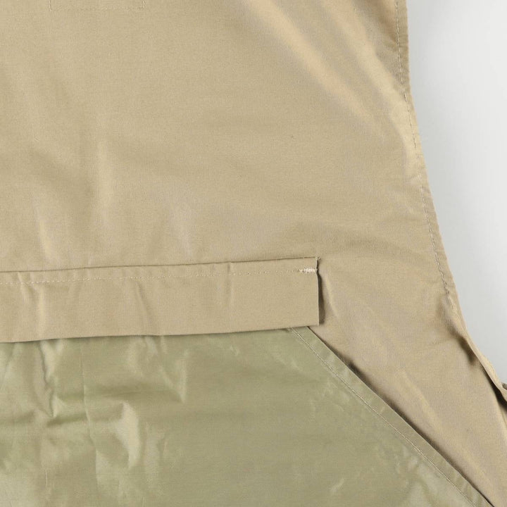 Vintage 1980'S Browning hunting vest, made in the USA, size M, men's polyester Khaki type beige Vintage Second Hand
