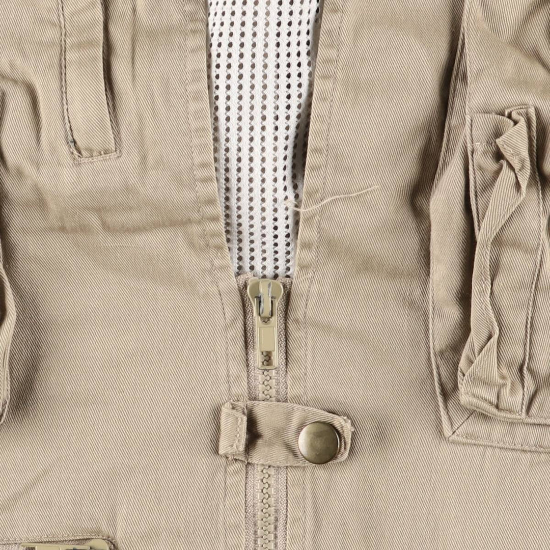 Arrow THE ARROW COMPANY Safari Vest, Men's XL, Vintage polyester Beige type Vintage Second Hand