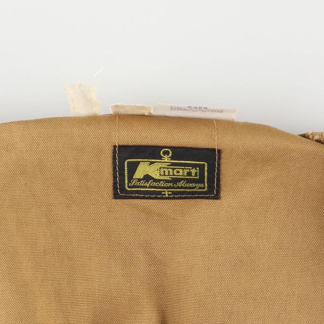 Vintage 1970'S Kmart hunting vest, size M, men's cotton brown type Vintage Second Hand