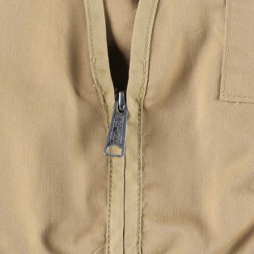Vintage 80s-90'S SAFT BAK hunting vest, men's size L unclear Khaki type beige Vintage Second Hand