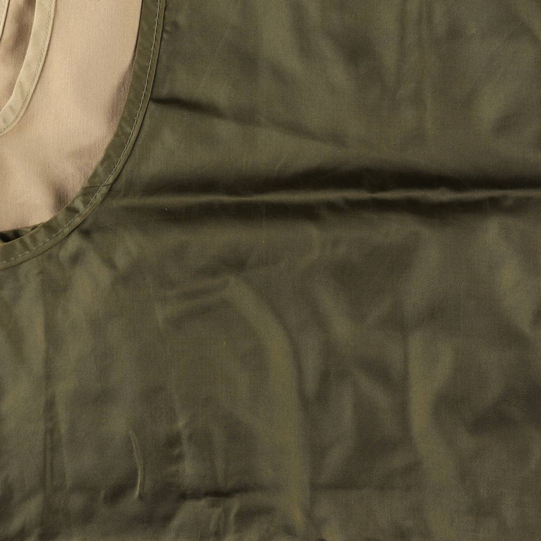 Vintage 80s-90'S SAFT BAK hunting vest, men's size L unclear Khaki type beige Vintage Second Hand