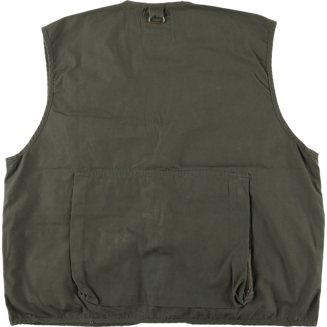 Rothco Fishing Vest, Men's Size L cotton Khaki type Vintage Second Hand
