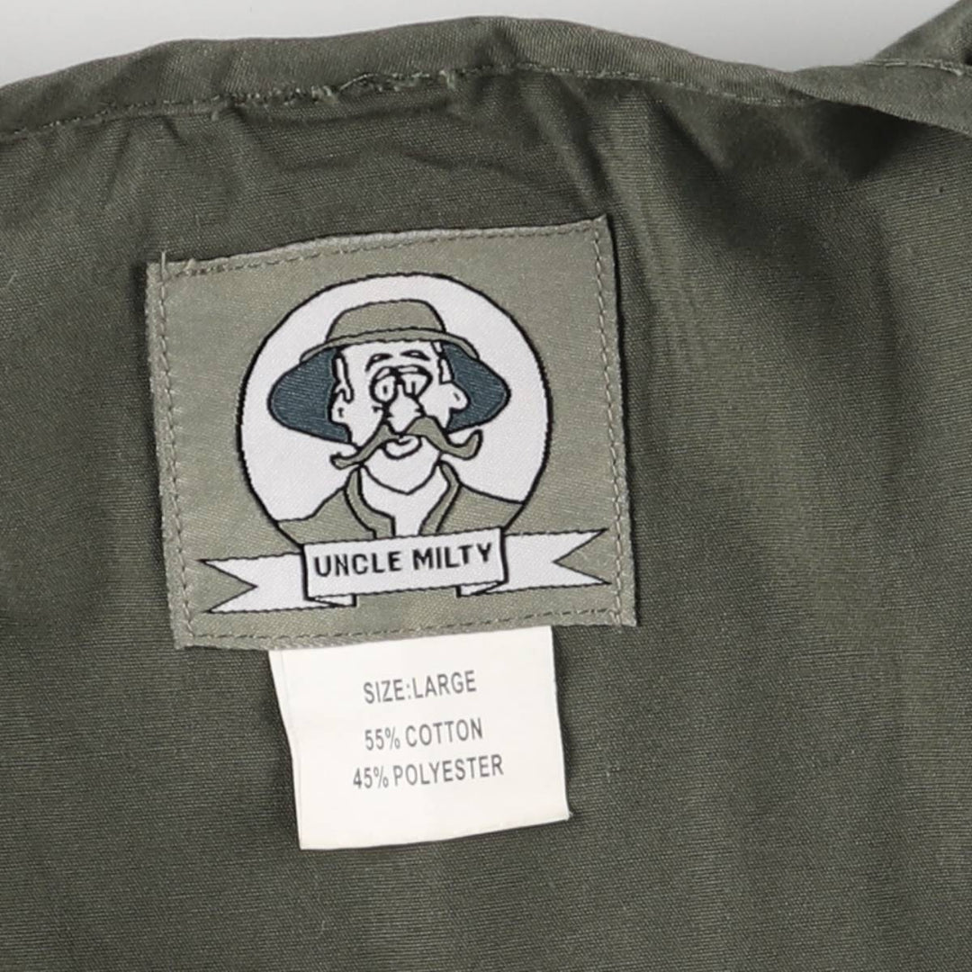 Rothco Fishing Vest, Men's Size L cotton Khaki type Vintage Second Hand