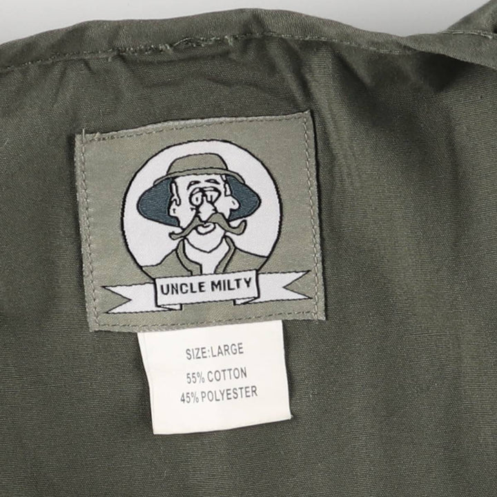 Rothco Fishing Vest, Men's Size L cotton Khaki type Vintage Second Hand