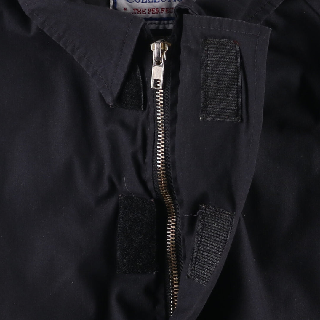 Authentic 2000'S US military DSCP military utility jacket, made in the USA, men's size L polyester black type Vintage Second Hand