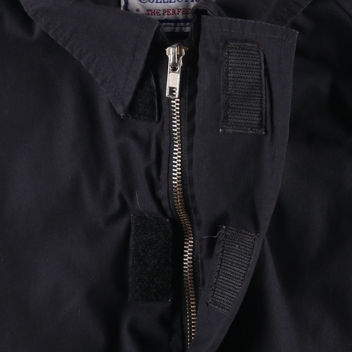 Authentic 2000'S US military DSCP military utility jacket, made in the USA, men's size L polyester black type Vintage Second Hand