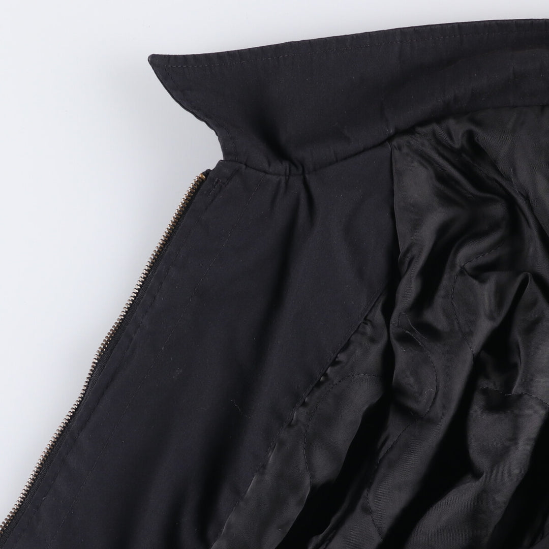 Authentic 2000'S US military DSCP military utility jacket, made in the USA, men's size L polyester black type Vintage Second Hand