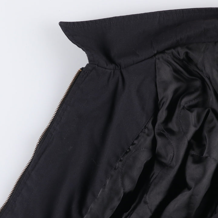 Authentic 2000'S US military DSCP military utility jacket, made in the USA, men's size L polyester black type Vintage Second Hand