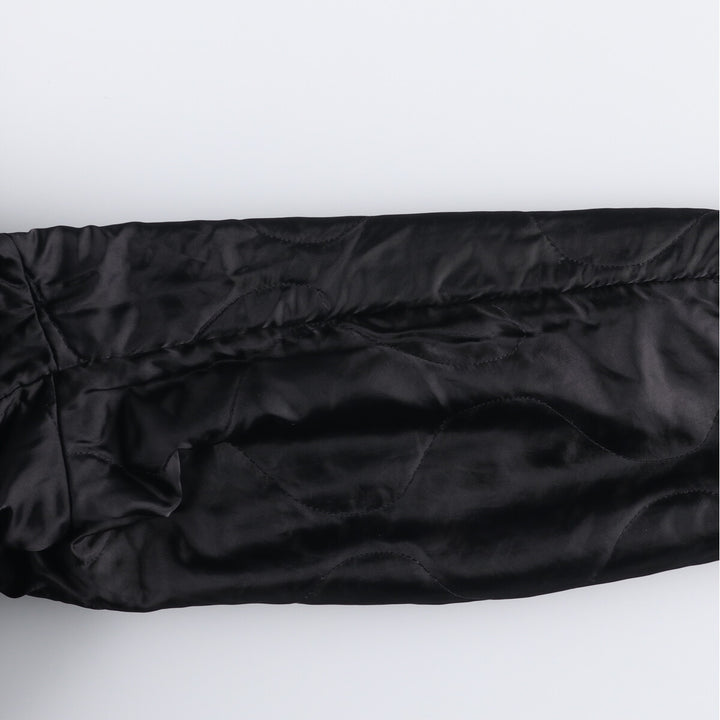 Authentic 2000'S US military DSCP military utility jacket, made in the USA, men's size L polyester black type Vintage Second Hand