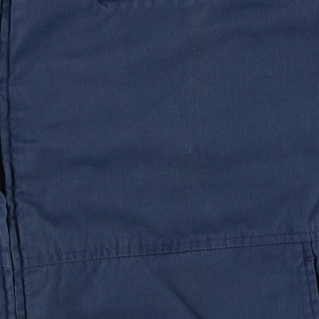 90'S US Military Utility Jacket, Made in USA, Men's Size XL, Vintage cotton navy blue type Vintage Second Hand
