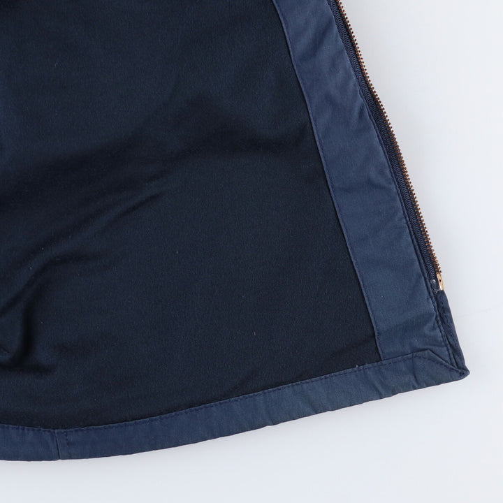 90'S US Military Utility Jacket, Made in USA, Men's Size XL, Vintage cotton navy blue type Vintage Second Hand
