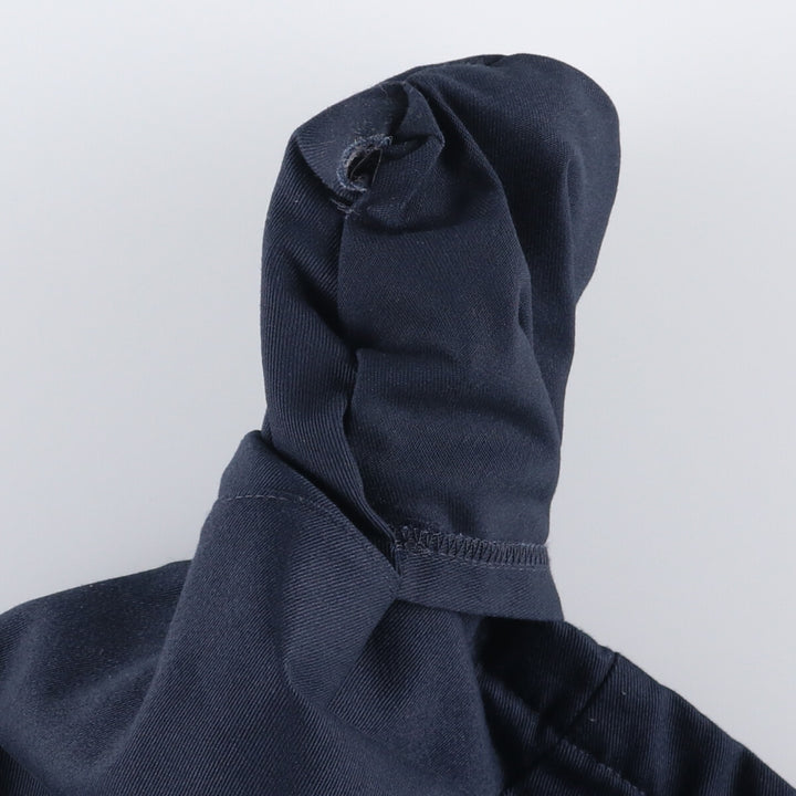Dickies padded work jacket, men's size L polyester navy blue type Vintage Second Hand