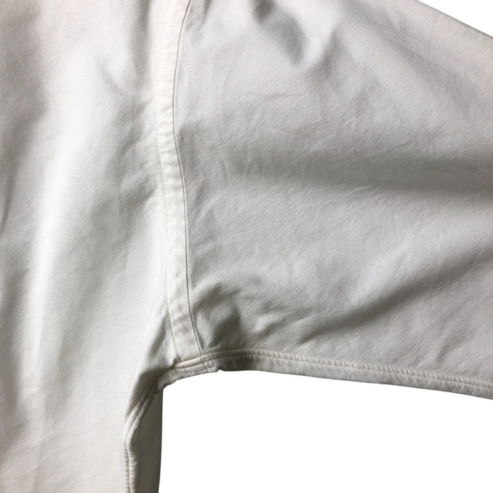 Ralph Lauren long sleeve button down shirt, men's size L cotton white type Vintage Second Hand