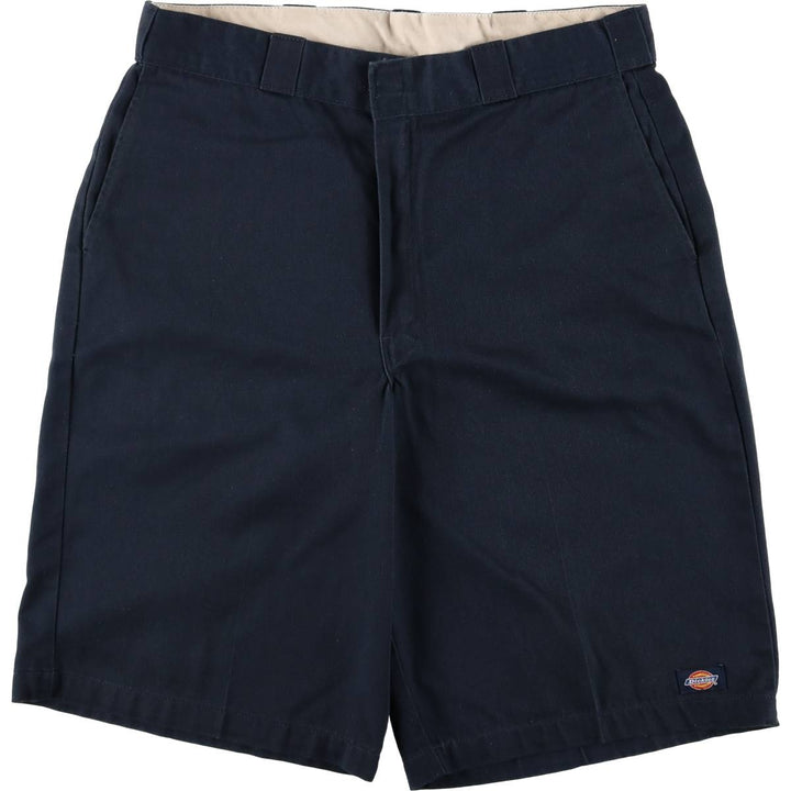 Dickies Work Shorts, Half Pants, Men's, W36 equivalent unclear navy blue type Vintage Second Hand