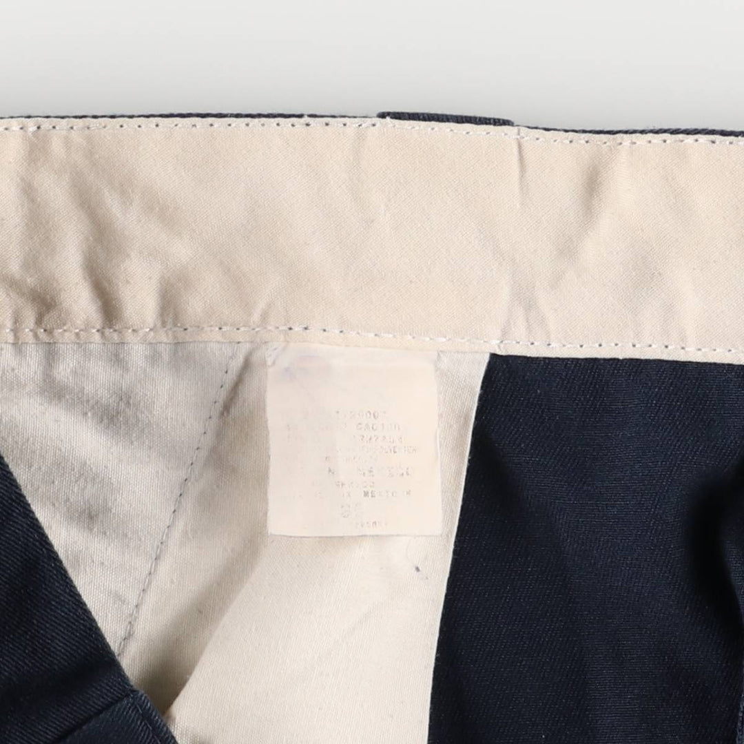 Dickies Work Shorts, Half Pants, Men's, W36 equivalent unclear navy blue type Vintage Second Hand