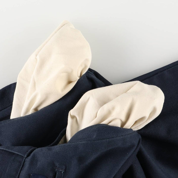 Dickies Work Shorts, Half Pants, Men's, W36 equivalent unclear navy blue type Vintage Second Hand