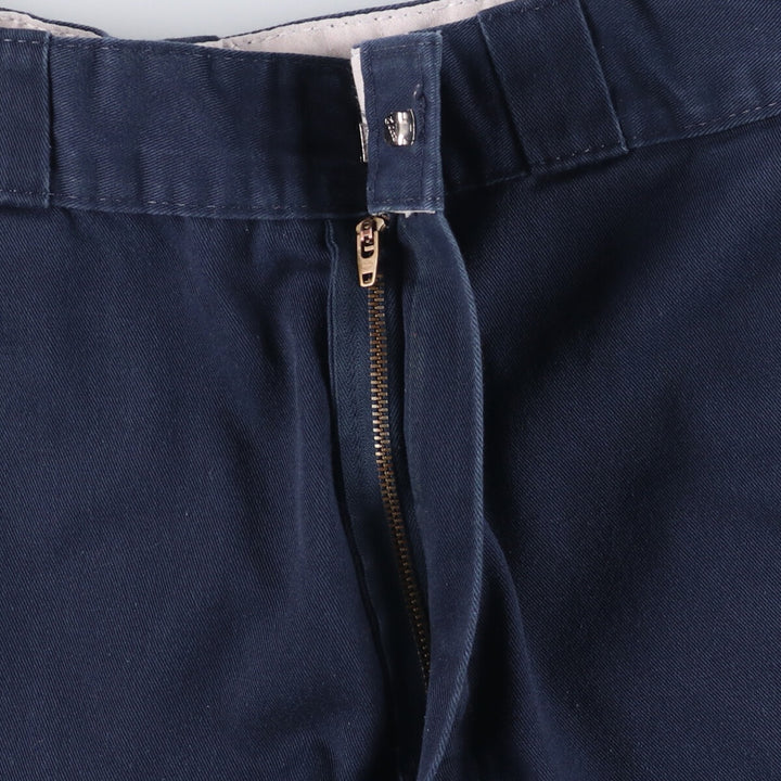 Dickies Loose Fit Work Shorts, Half Pants, Men's, W36 equivalent polyester navy blue type Vintage Second Hand