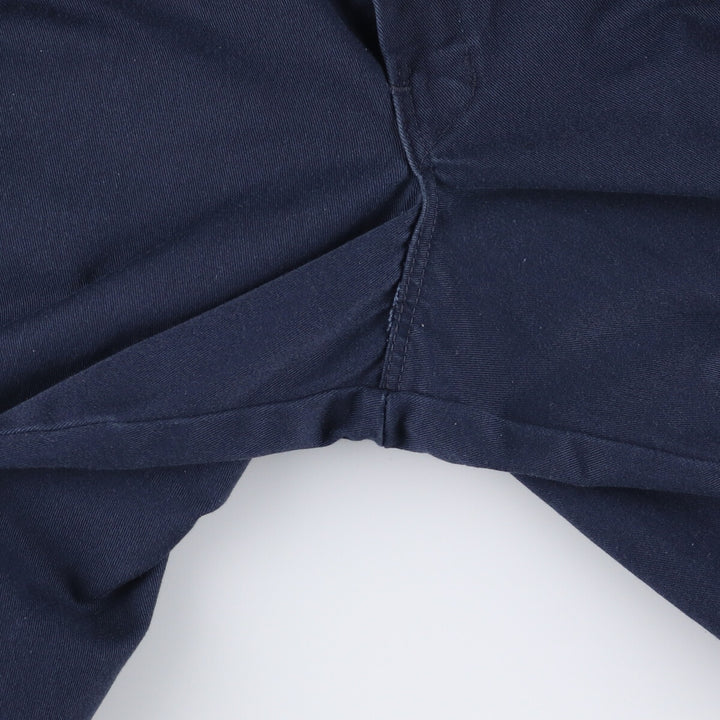 Dickies Loose Fit Work Shorts, Half Pants, Men's, W36 equivalent polyester navy blue type Vintage Second Hand