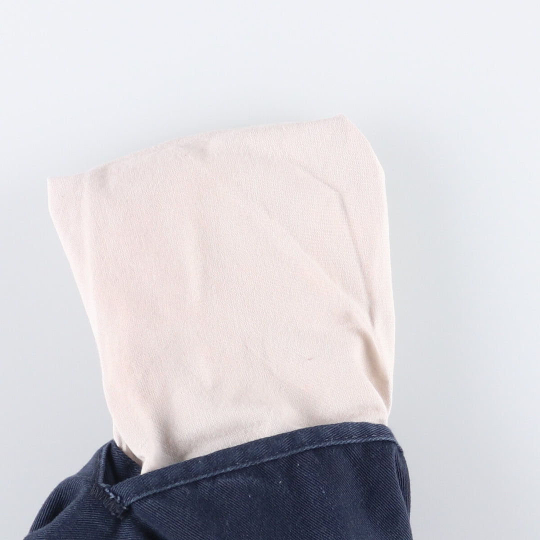 Dickies Loose Fit Work Shorts, Half Pants, Men's, W36 equivalent polyester navy blue type Vintage Second Hand
