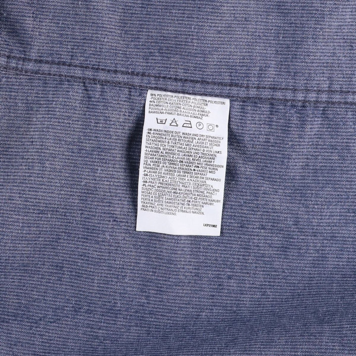 2000'S Levi's Engineered Corduroy Jacket (70100-1966) Euro Model, Men's Size XL polyester navy blue type Vintage Second Hand