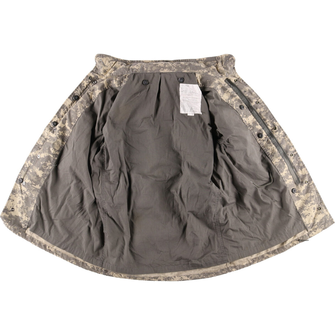 Civilian Rothco M-65 Type Camouflage Pattern ACU Digital Camo Military Field Jacket, Men's Size Small cotton Beige type Vintage Second Hand