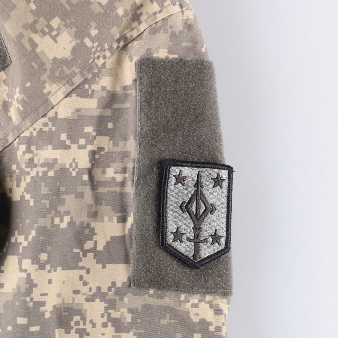 Civilian Rothco M-65 Type Camouflage Pattern ACU Digital Camo Military Field Jacket, Men's Size Small cotton Beige type Vintage Second Hand