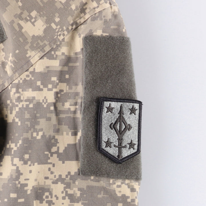 Civilian Rothco M-65 Type Camouflage Pattern ACU Digital Camo Military Field Jacket, Men's Size Small cotton Beige type Vintage Second Hand