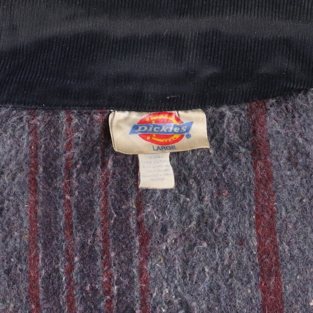 Vintage 90'S Dickies denim coveralls, size L, men's cotton Navy blue Vintage Second Hand