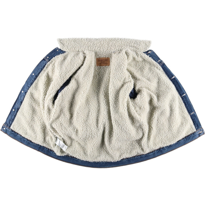 Levi's Padded Denim Jacket, Men's Size XL cotton blue type Vintage Second Hand