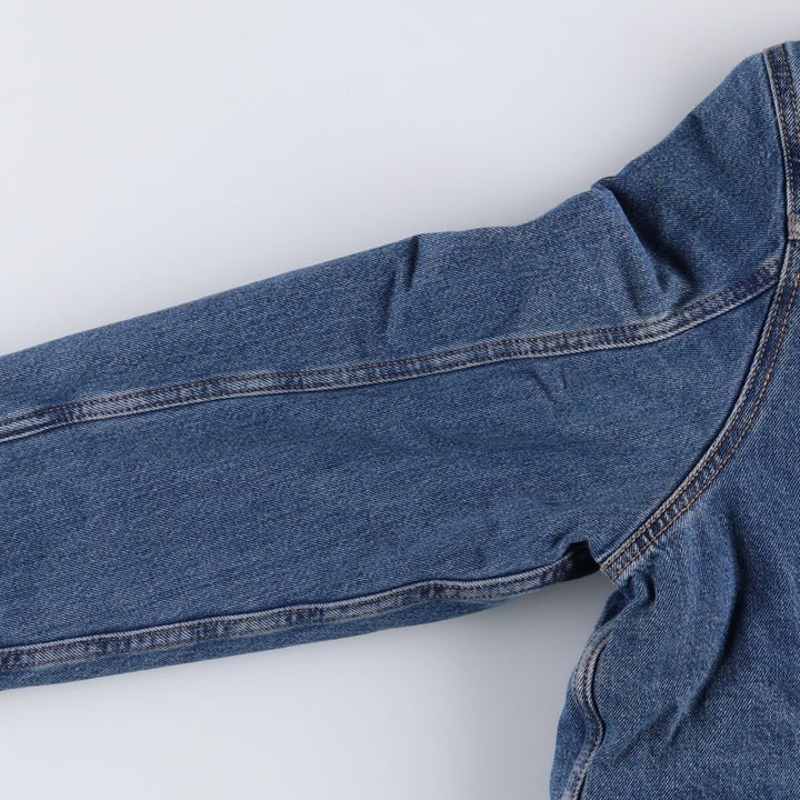 Levi's Padded Denim Jacket, Men's Size XL cotton blue type Vintage Second Hand