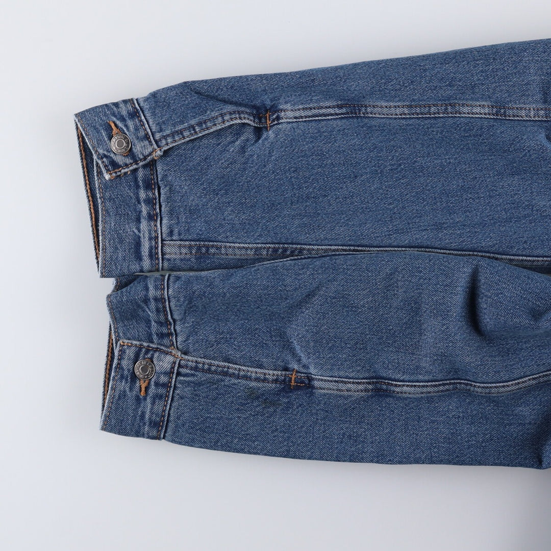 Levi's Padded Denim Jacket, Men's Size XL cotton blue type Vintage Second Hand