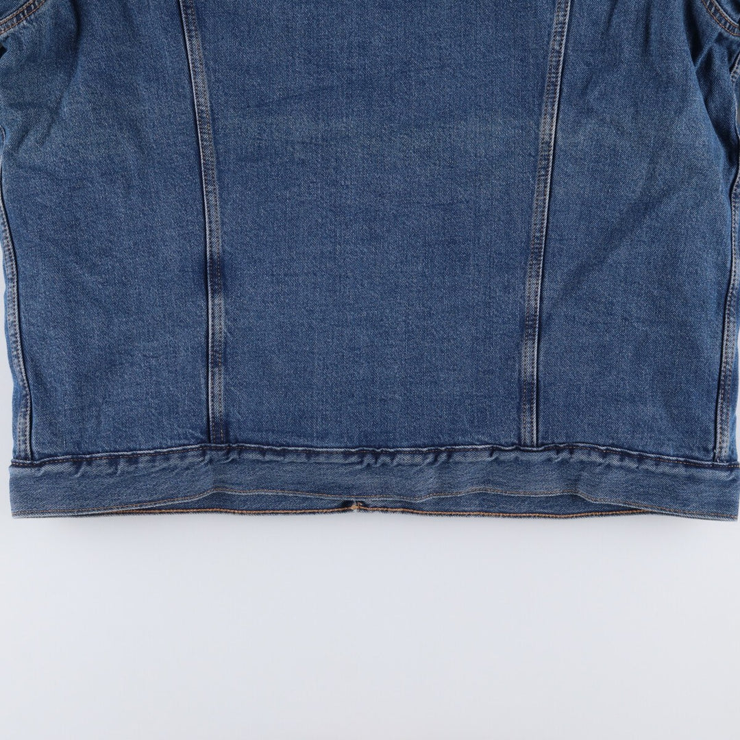 Levi's Padded Denim Jacket, Men's Size XL cotton blue type Vintage Second Hand