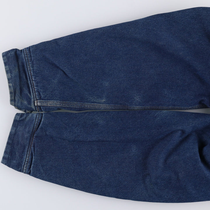 Vintage 80s-90'S ROEBUCKS denim coverall, made in the USA, size L, men's cotton blue type Vintage Second Hand