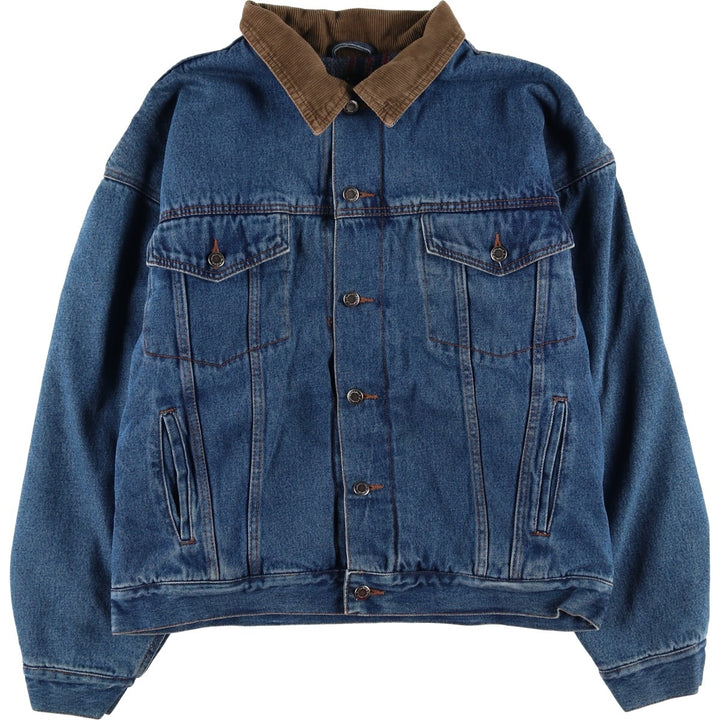 Wrangler HERO Padded Denim Jacket, Men's Size L cotton blue type Vintage Second Hand